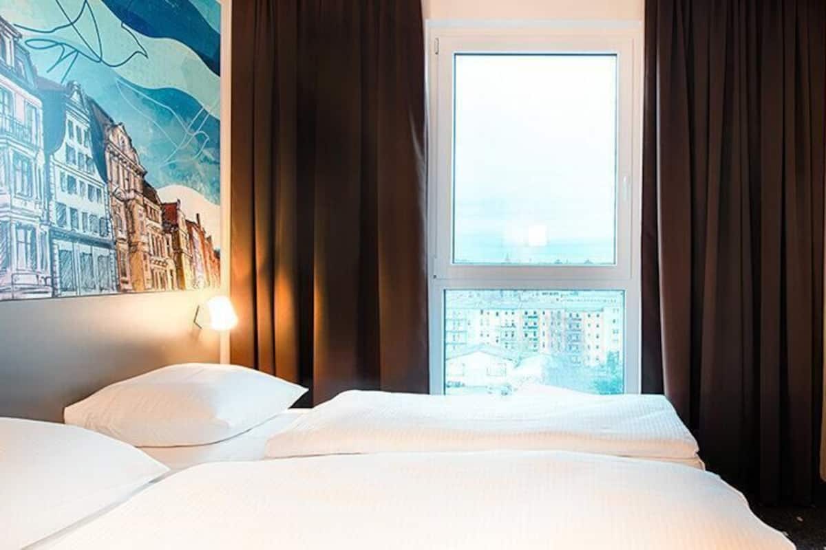 Tomannsrom | Allergitestet sengetøy, skrivebord, wi-fi (inkludert) og sengetøy