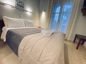 1 soveværelse, pengeskab på værelset, gratis Wi-Fi, sengetøj