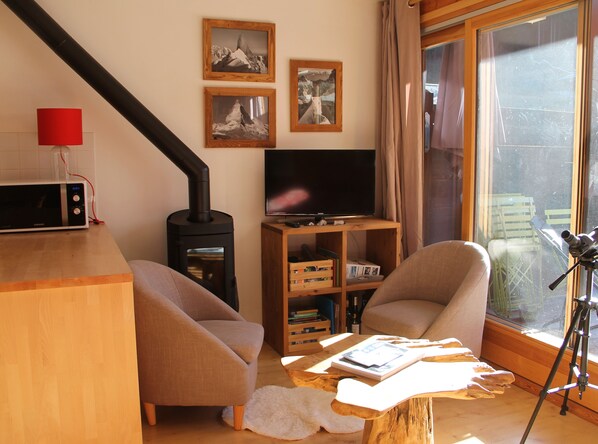 تلفزيون، مدفأة