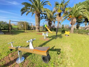 Children’s area - Villa Pami Family Apartment 45 sqm (Acharavi)