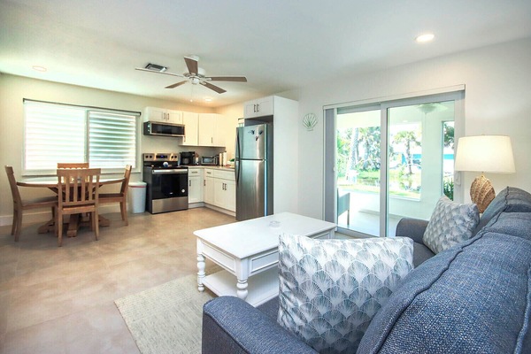Living Dining Area and Kitchen