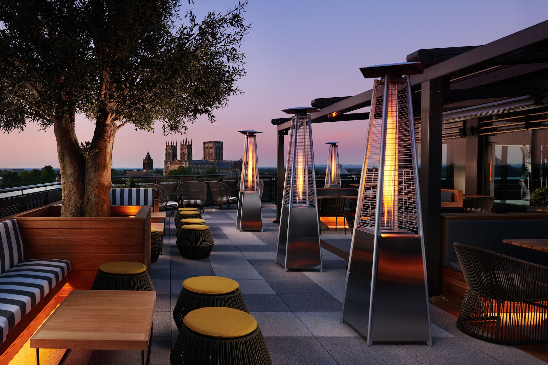 Rooftop terrace
