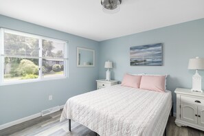 6 soverom, strykejern/-brett, wi-fi (inkludert) og sengetøy