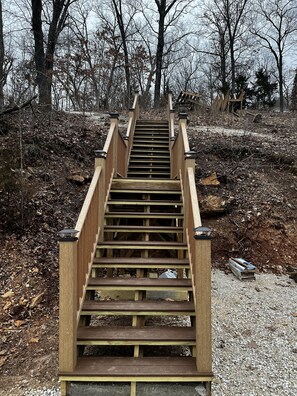 Property grounds - Lake View 5 Bedroom (2 Master Suites) / 4 Bath / Private Dock (Rocky Mount)