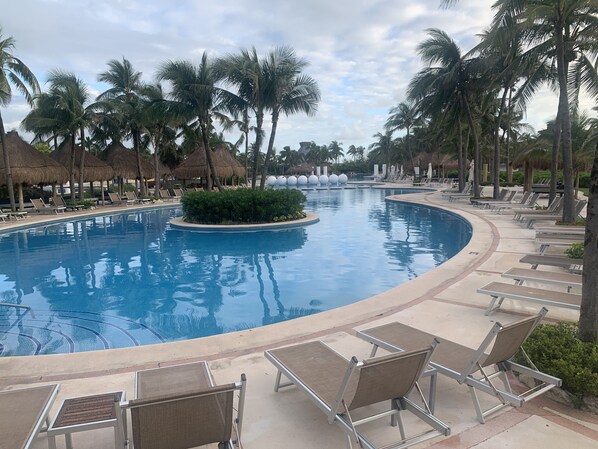 Alberca al aire libre 