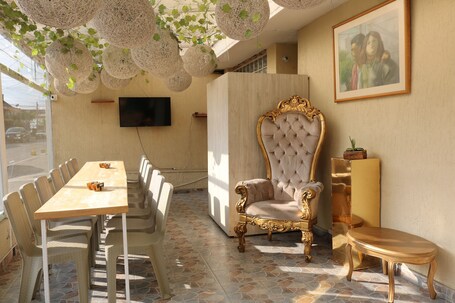 Sala de estar en el lobby