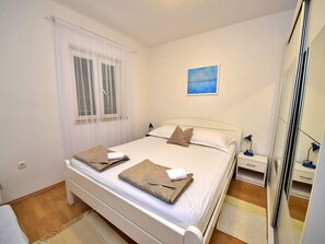 2 makuuhuonetta, ilmainen Wi-Fi