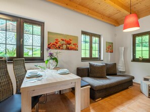 TV, fireplace - Beautiful private villa for 4 guests with WIFI, TV and patio (Chodov)