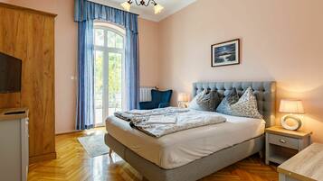 13 Schlafzimmer, Reisekinderbett, kostenloses WLAN, Bettwäsche