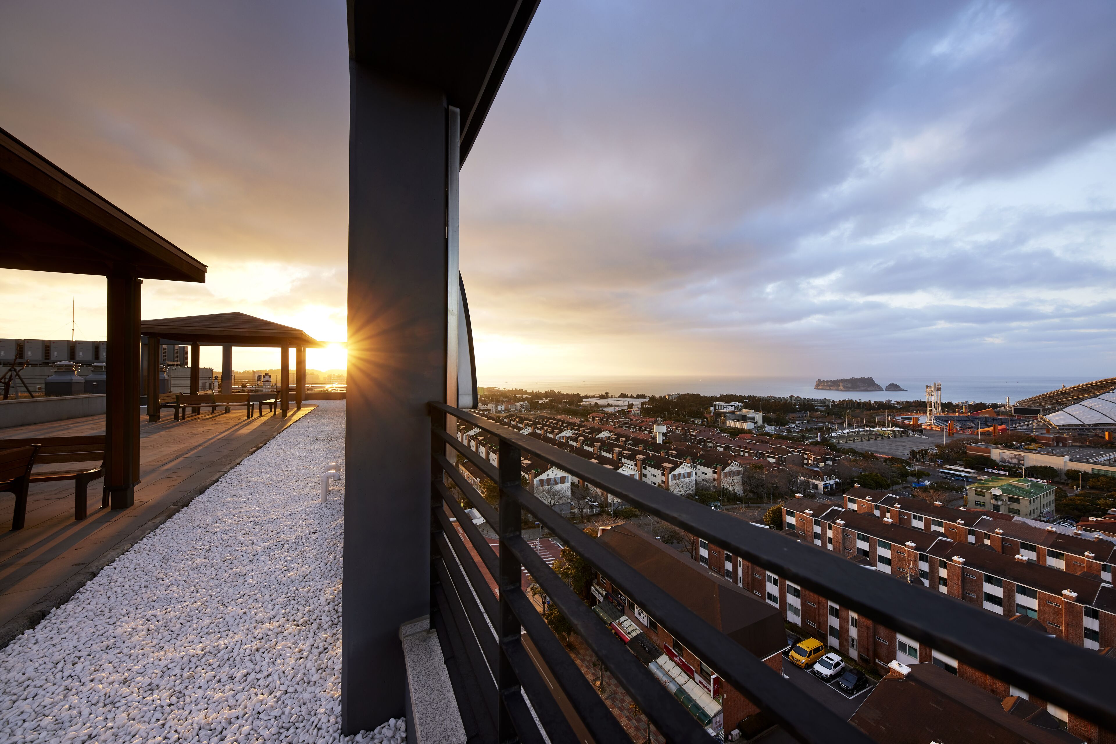 Rooftop terrace