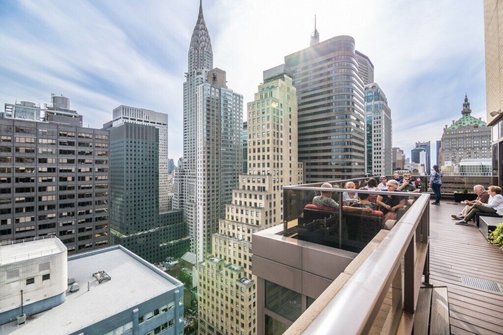 Property grounds. Wyndham Midtown 45 at New York City -  Hotel