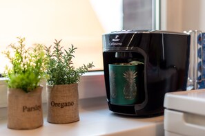 Studiosviitti | Kahvia ja/tai kahvinkeitin