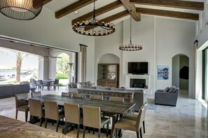 Dining - VIP Lakefront Estate - available for Coachella! Indulge in Luxury 5BR (Indio)