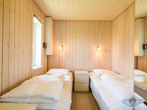 3 slaapkamers, individueel gemeubileerd, beddengoed