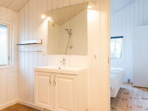 Shower - 6 Person Holiday Home on a Holiday Park in Oksbøl (Oksbol)