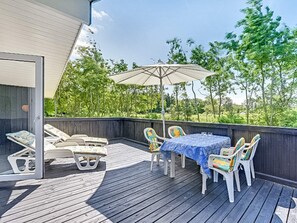 Balcony - 6 Person Holiday Home on a Holiday Park in Hemmet (Hemmet)