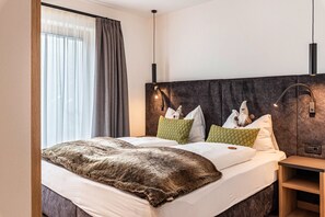 2 makuuhuonetta, silitysrauta/-lauta, ilmainen Wi-Fi, vuodevaatteet