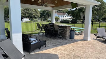 Udendørs spisemuligheder