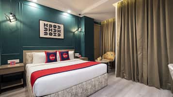 Egyptian cotton sheets, premium bedding, down duvets, memory-foam beds