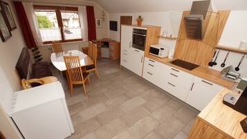Apartment | Private kitchen | Fridge, microwave, oven, dishwasher