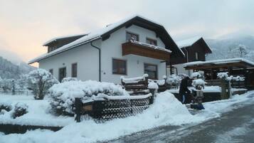 Fassade der Unterkunft