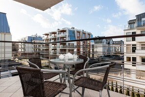 Apartment, 1 Schlafzimmer, Balkon, am Strand | Balkon