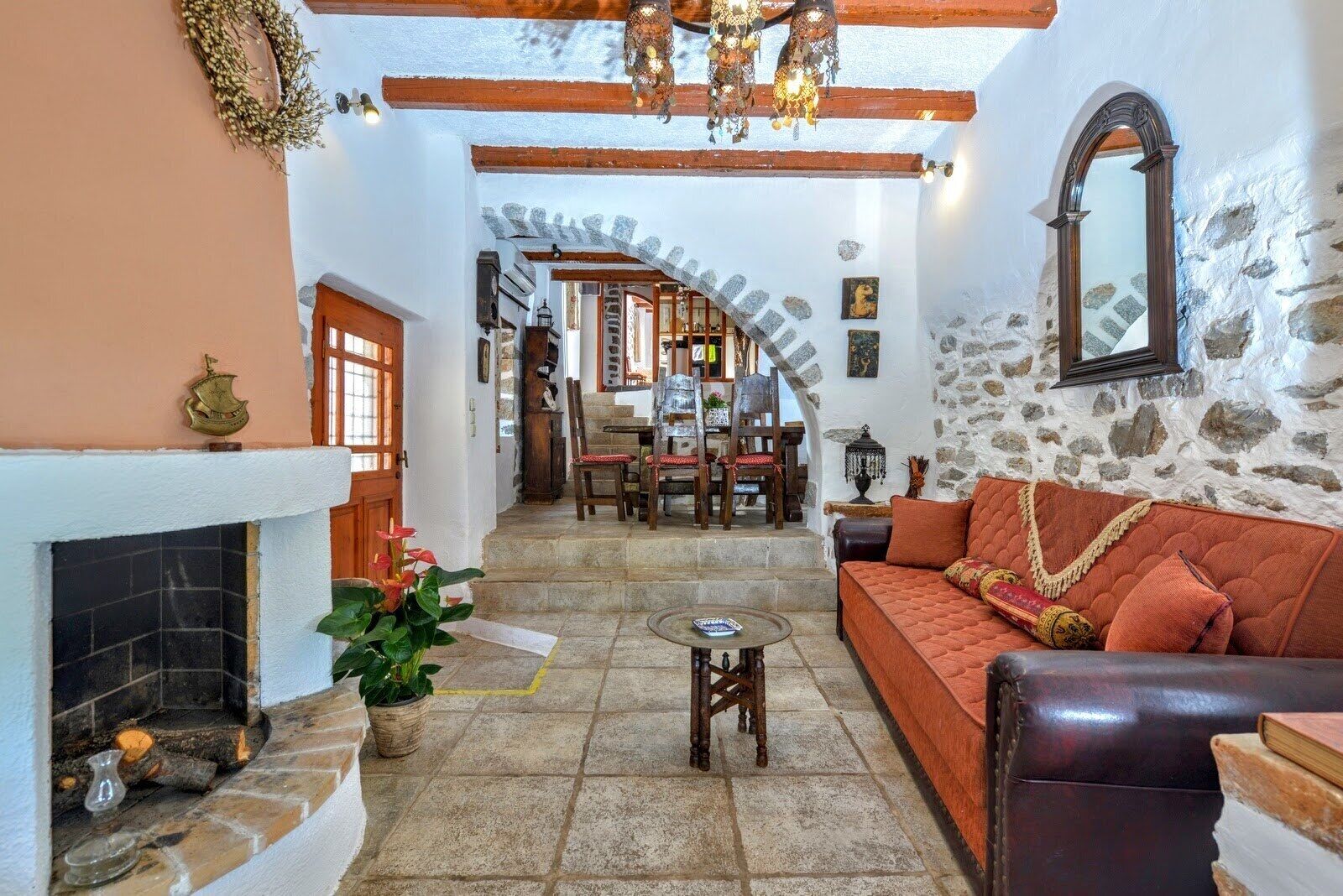 Villa, 5 Bedrooms, Private Pool | Living area | 20-inch flat-screen TV with digital channels, TV