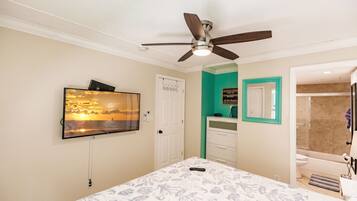 1 chambre, fer et planche Ă  repasser, Wi-Fi, draps fournis