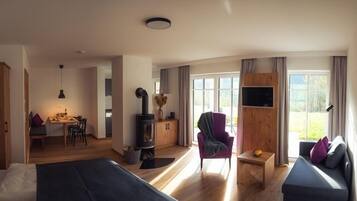 1 Schlafzimmer, Internetzugang, Bettwäsche, Rollstuhlgeeignet