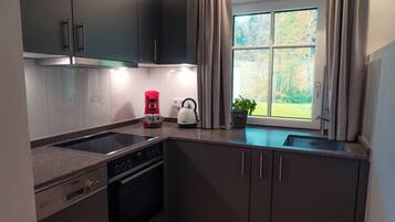 Kühlschrank, Ofen, Herdplatte, Geschirrspüler