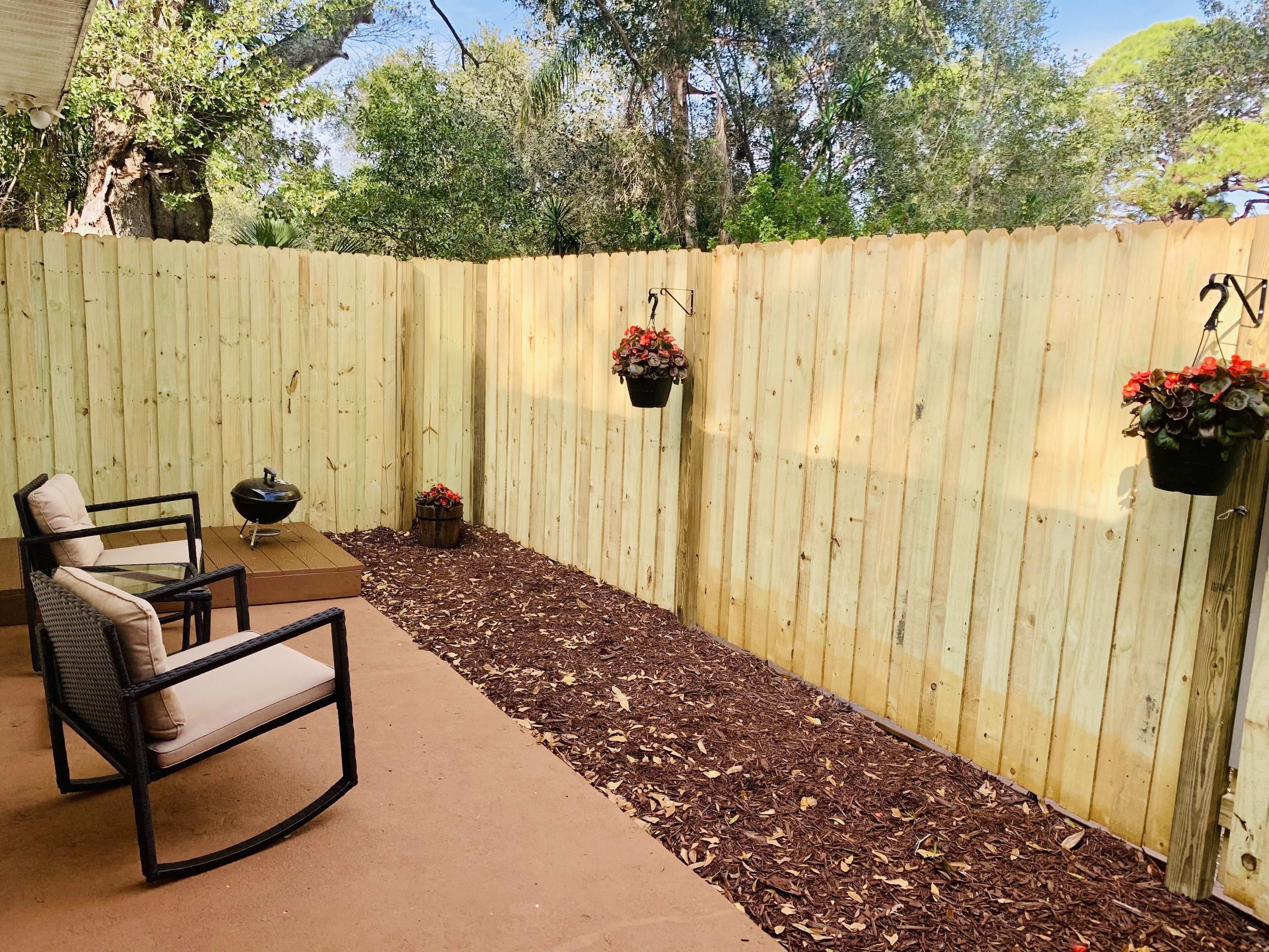 Terrain de l’hébergement 