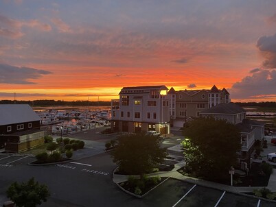 Sunsets at The Marina Marvel in newly constructed Cape May Marina
