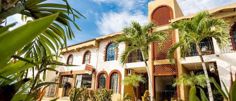 Façade de l’hébergement