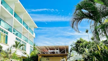 Majoituspaikan julkisivu