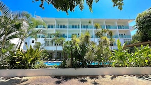 Fachada de la propiedad