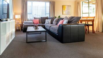 Smart TV, fireplace, Netflix, toys