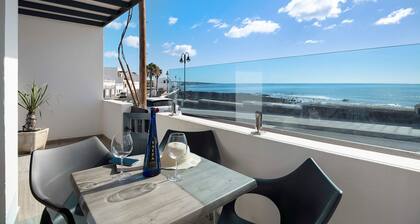 Holiday Apartment “Callao Beach 1” with Sea View, Terrace & Wi-Fi