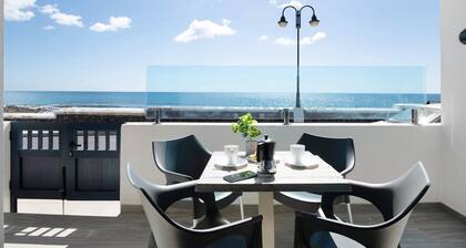 Holiday Apartment “Callao Beach 2” with Sea View, Terrace & WiFi