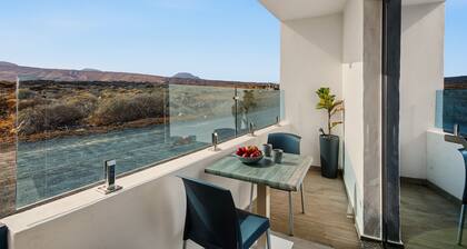 Holiday Apartment “Callao Beach 5” with Mountain View, Terrace & Wi-Fi