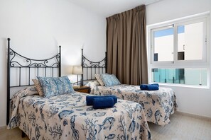 2 habitaciones, wifi gratis y ropa de cama 