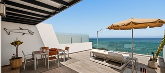 Ferienwohnung "Callao Beach 6" mit Meerblick, Terrasse und WLAN