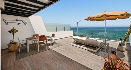 Holiday Apartment “Callao Beach 6” with Sea View, Terrace & Wi-Fi