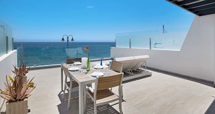Holiday Apartment “Callao Beach 7” with Sea View, Terrace & Wi-Fi