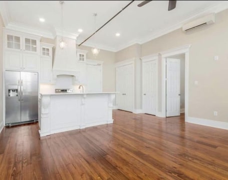 Interior. Historic downtown apartment