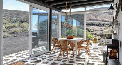 Maison de vacances "Casa Vereda del Risco" avec vue sur la mer, vue sur la montagne et jardin