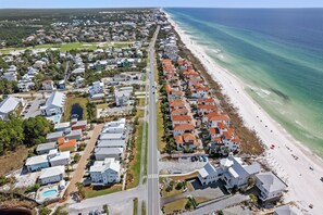 Aerial view - Seas The Day 4 Bedroom Home by RedAwning (Santa Rosa Beach)