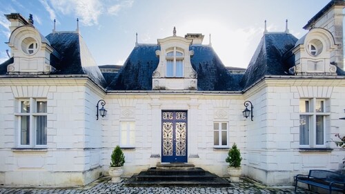 Palace in a Royal loire valley town
