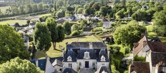 Palace in a Royal loire valley town