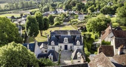 Palace in a Royal loire valley town