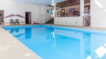 Indoor pool, a heated pool